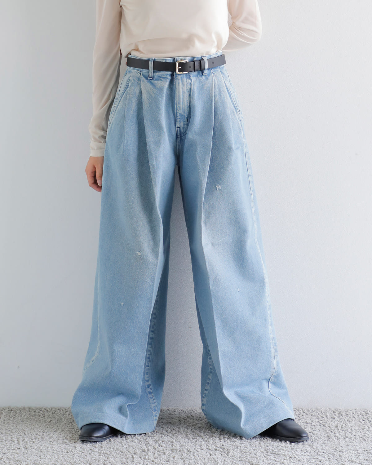 tanakas08228様 TANAKA タナカ デニム ハカマ トラウザー パンツ “HAKAMA JEAN