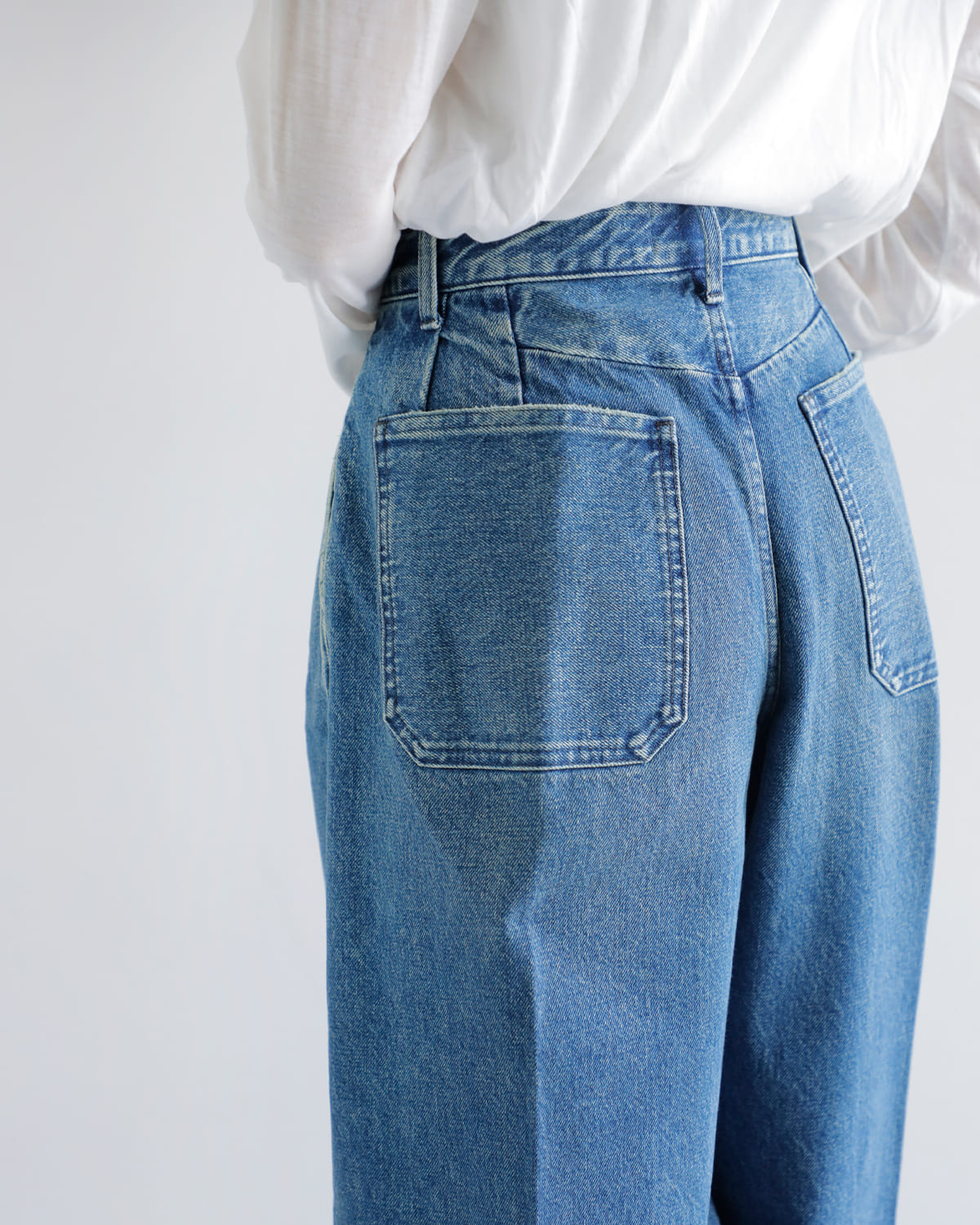 TANAKA タナカ デニム ハカマ トラウザー パンツ “HAKAMA JEAN