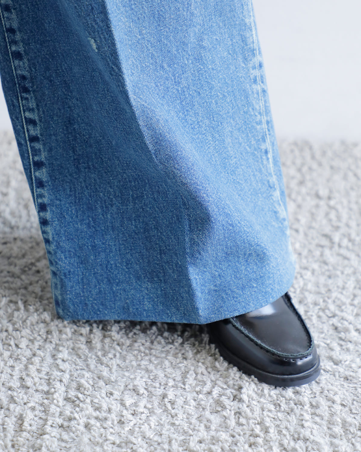 TANAKA(タナカ)デニムハカマトラウザーパンツ “HAKAMA JEAN TROUSERS” st-108-25