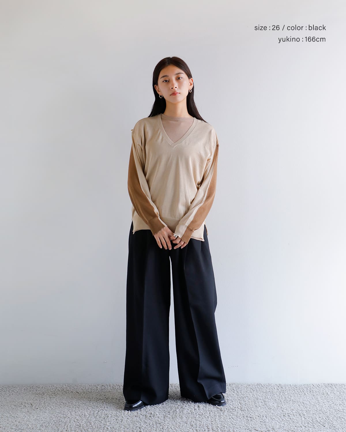 TANAKA(タナカ)ウールツイルハカマトラウザーパンツ “HAKAMA TROUSERS” st-108tr