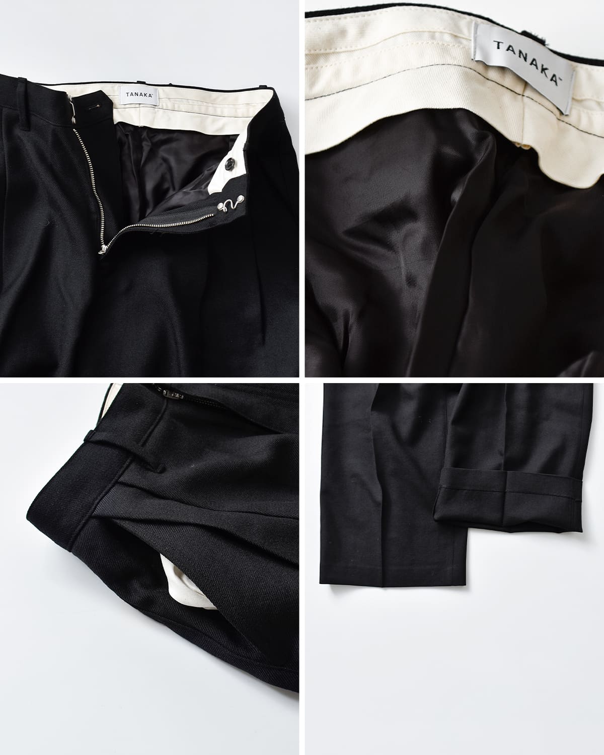 TANAKA(タナカ)ウールツイルハカマトラウザーパンツ “HAKAMA TROUSERS” st-108tr