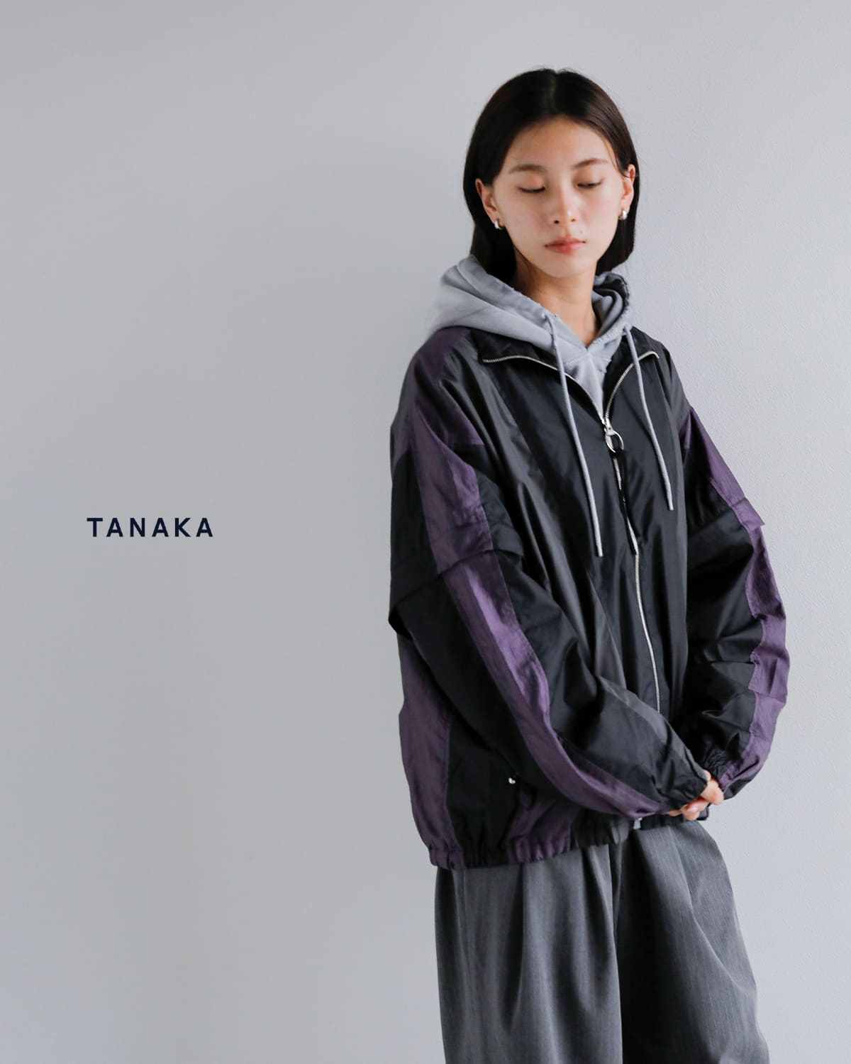 TANAKA(タナカ)デタッチャブルスリーブ 2way トラック ジャケット “TRACK JACKET”st-208-25