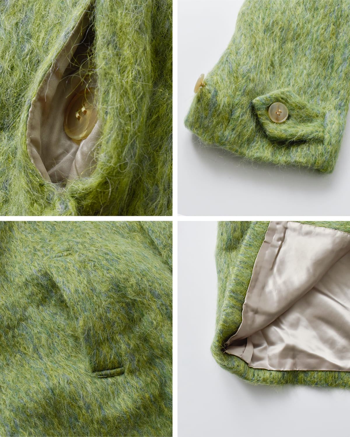 TANAKA(タナカ)イタリアンシャギーリラックスフィットフードコート “HOODED COAT” st-228