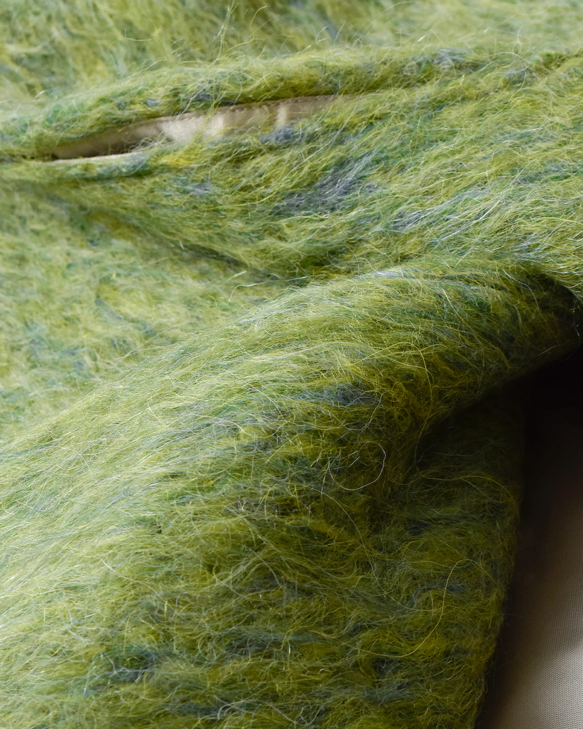 TANAKA(タナカ)イタリアンシャギーリラックスフィットフードコート “HOODED COAT” st-228