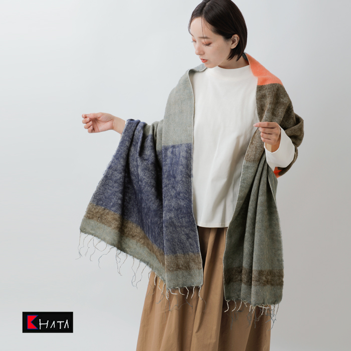 KHATA(カタ)パネルカラーストールstole-1-4