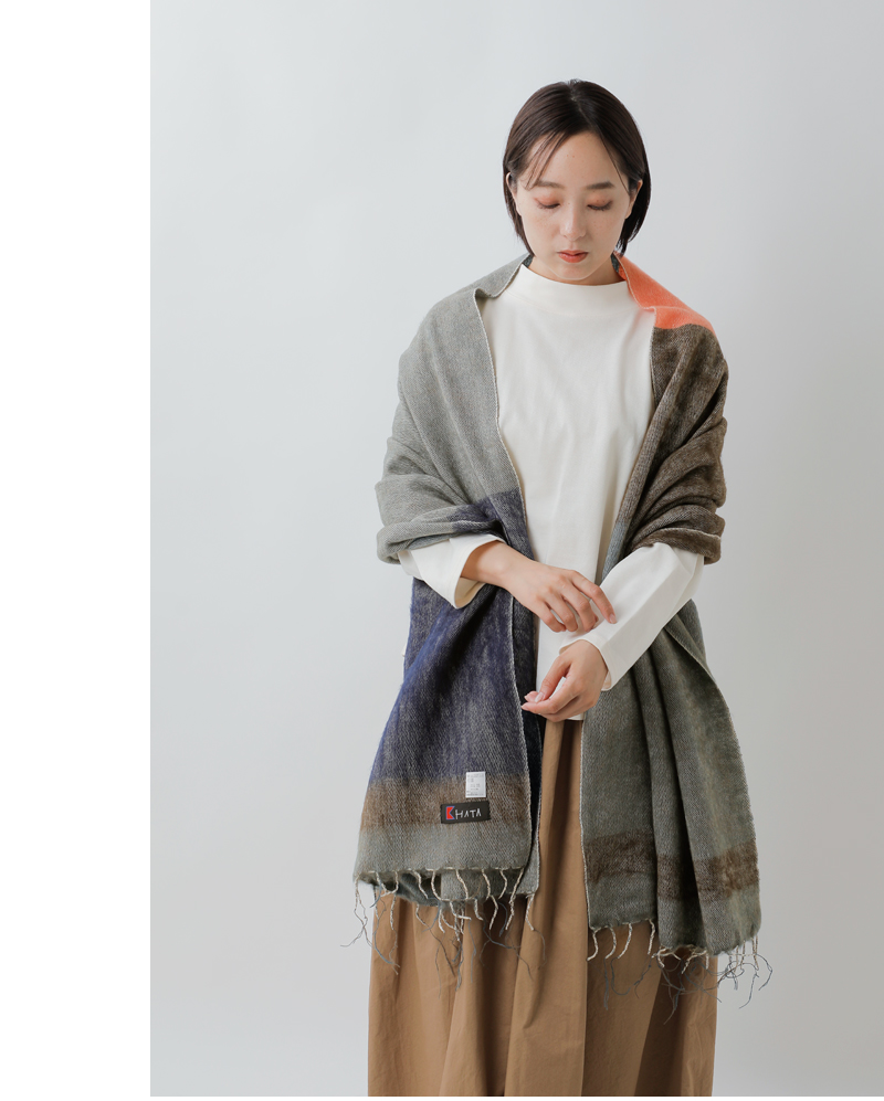 KHATA(カタ)パネルカラーストールstole-1-4