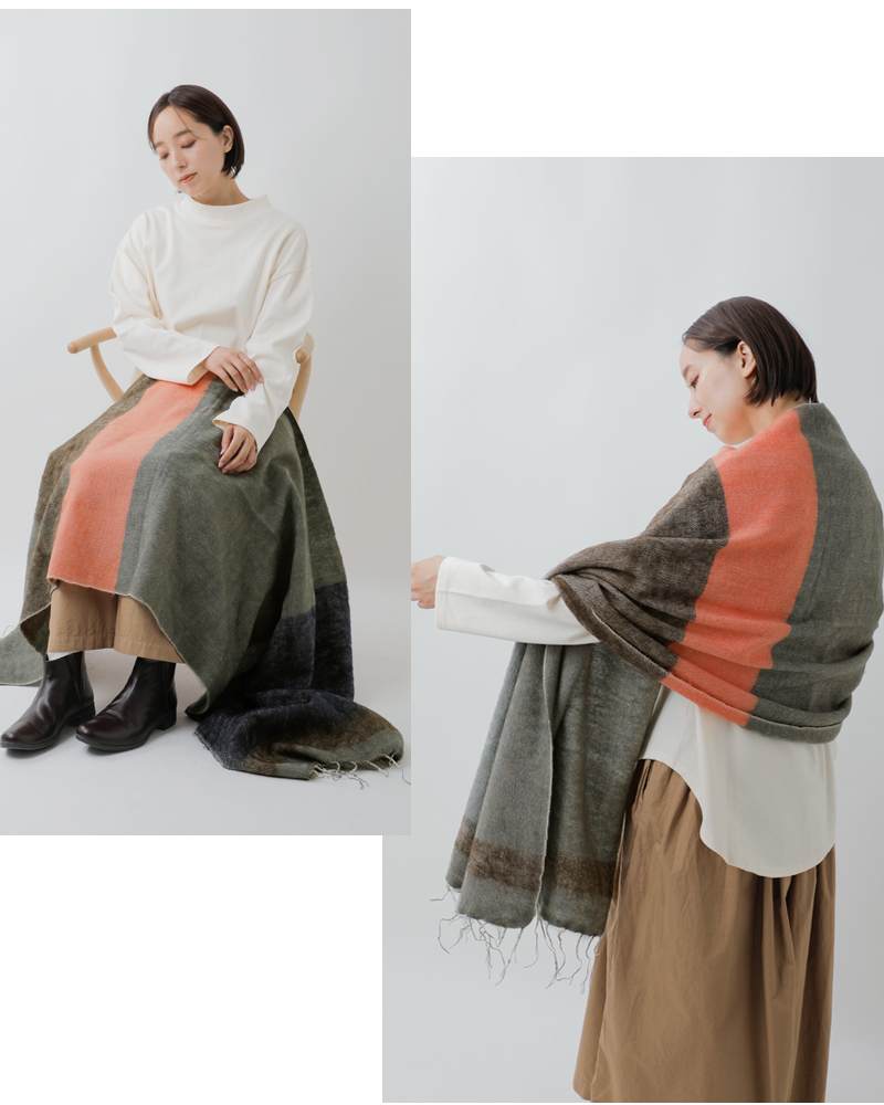 KHATA(カタ)パネルカラーストールstole-1-4