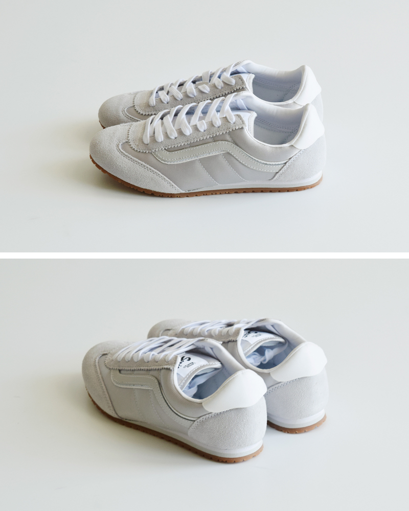 Vans(ヴァンズ)スーパーロープロレザーアッパーメタリックスニーカー“SuperLowpro”super-lp-same2