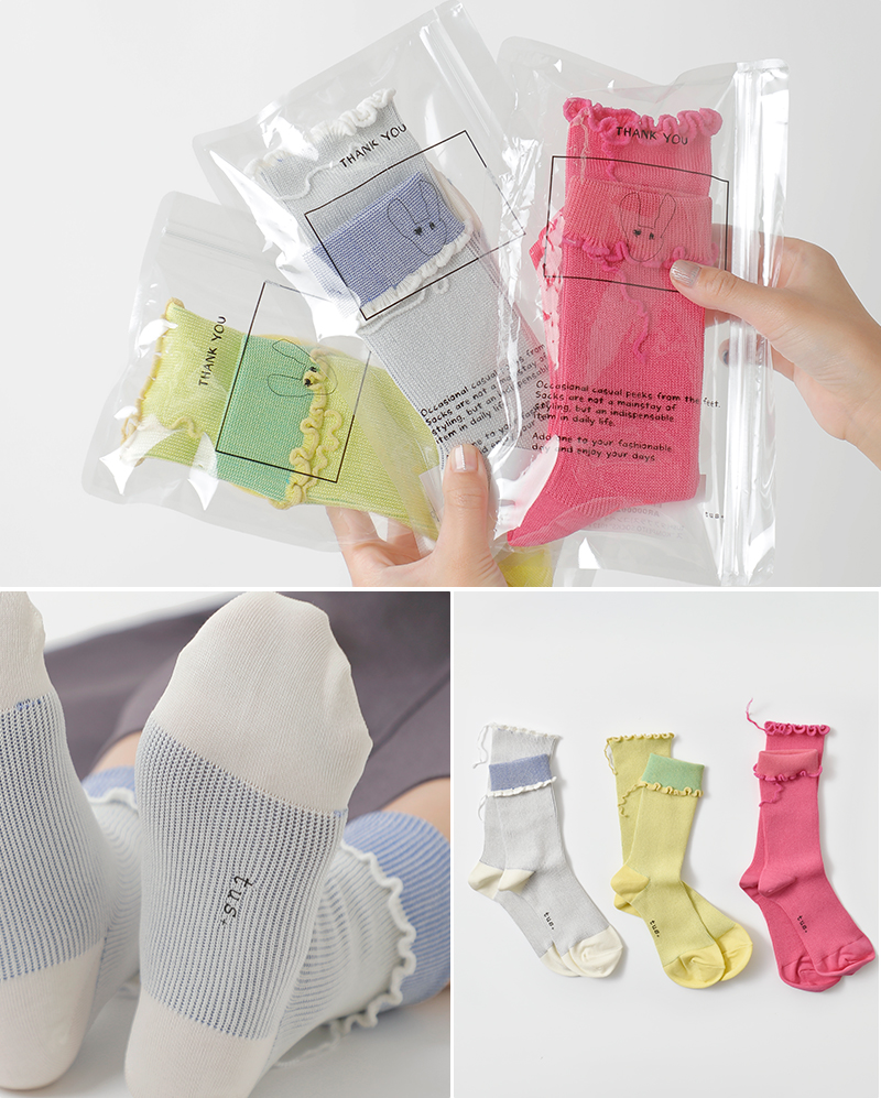 tus+(タスプラス)コンペイトウソックス“KOMPEITOSOCKS”t012