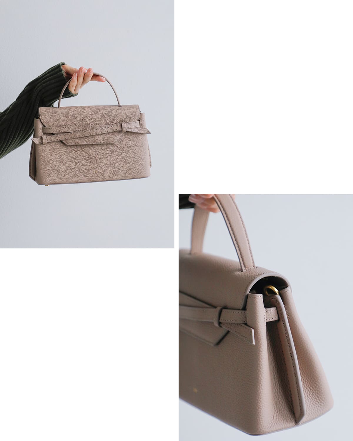 TOV(トーヴ)カウレザーシボクロスリボン2wayショルダーハンドバッグ “MIMI M” t25w02b573