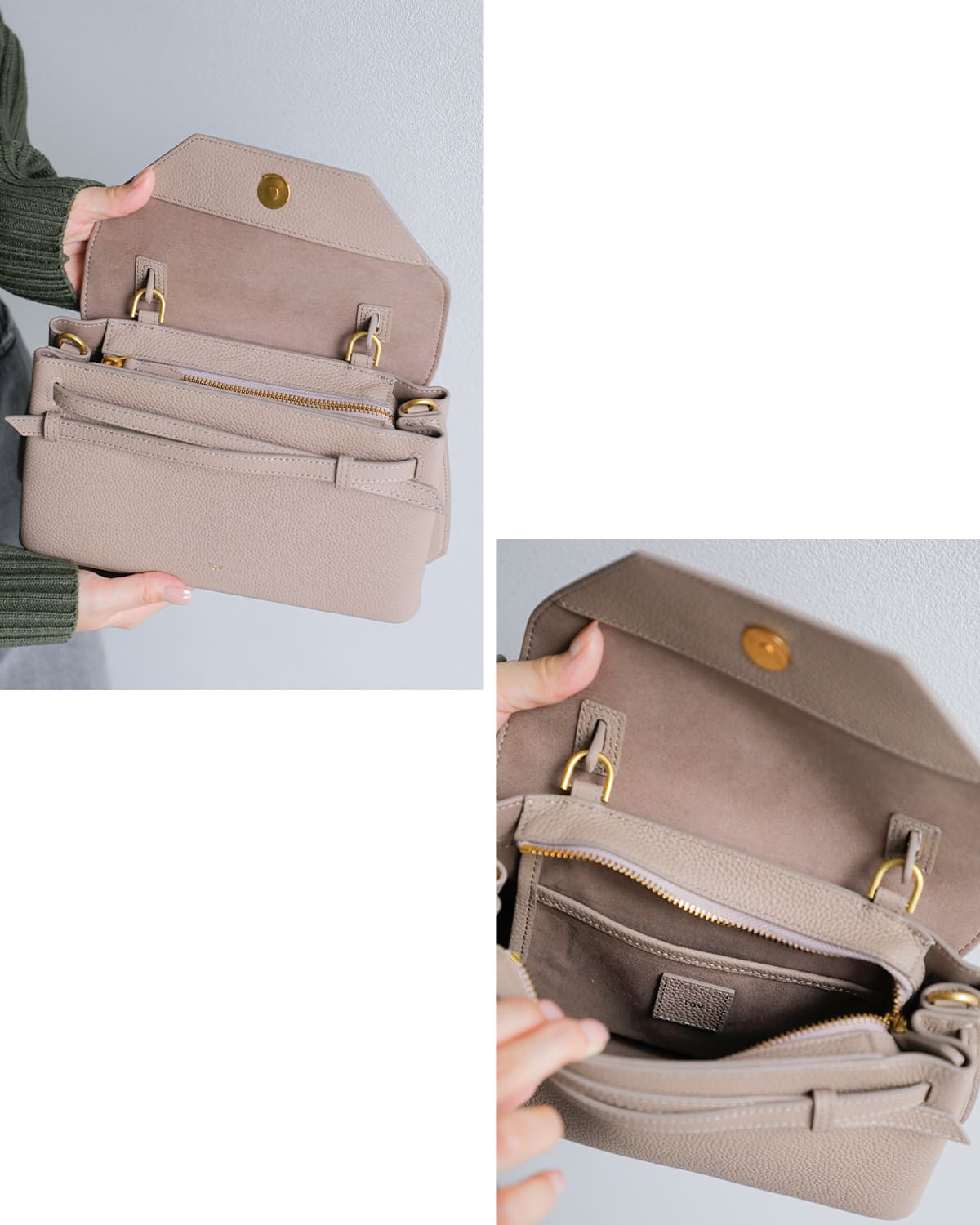 TOV(トーヴ)カウレザーシボクロスリボン2wayショルダーハンドバッグ “MIMI M” t25w02b573