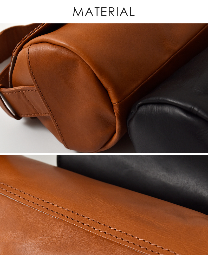 mononogu(モノノグ)レザーチューブミニフラップショルダーバッグtb2-lk