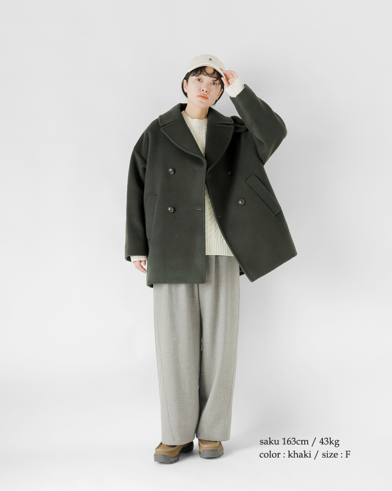 新品タグ付き TICCA 完売ピーコート/TBDA-232 楽天市場】TICCA ティッカ TBDA-232 ピーコート ミドルコート