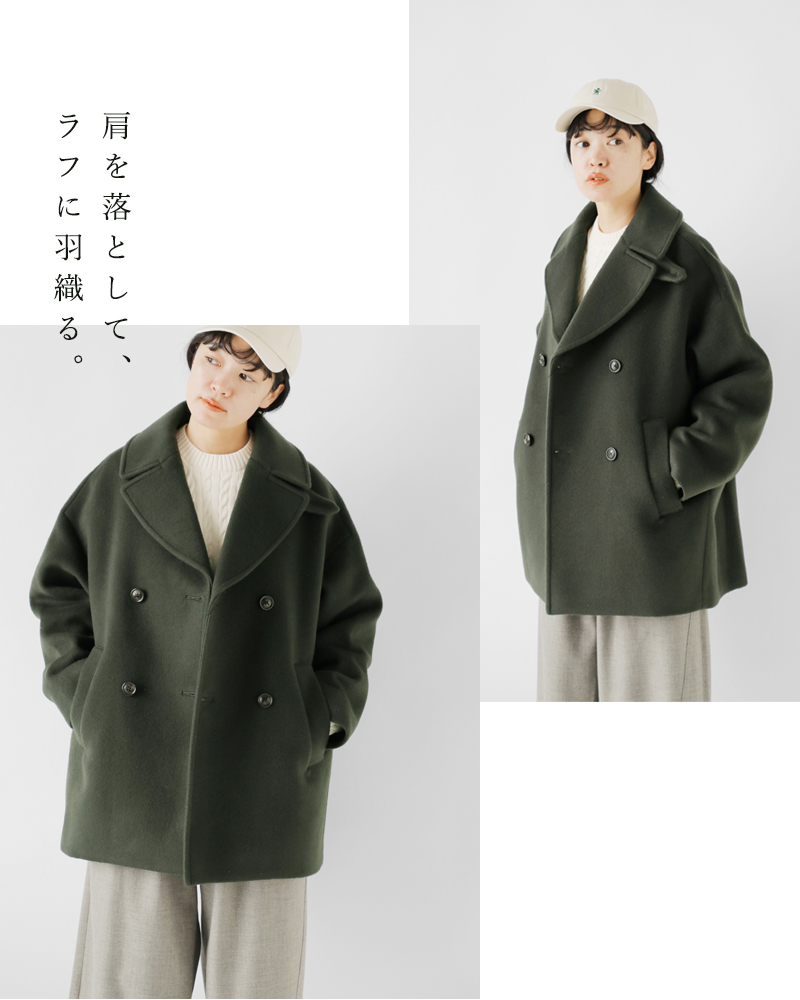 新品タグ付き TICCA 完売ピーコート/TBDA-232 楽天市場】TICCA ティッカ TBDA-232 ピーコート ミドルコート