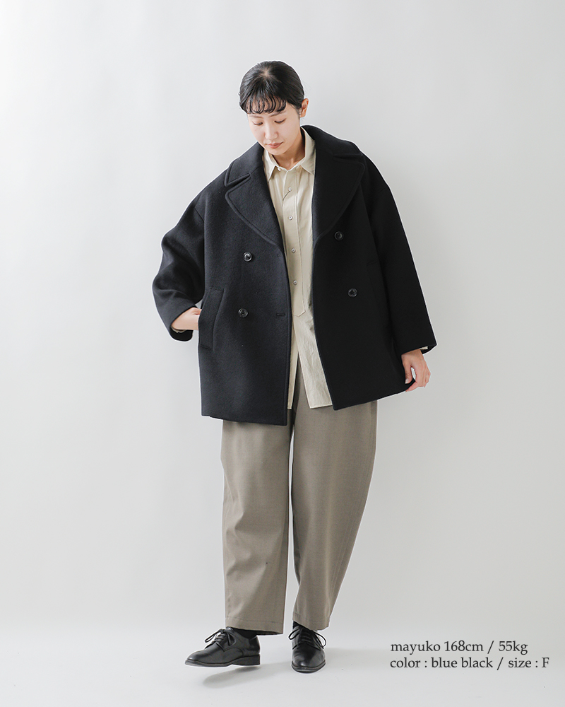 TICCA(ティッカ)ウールカシミヤプレミアムピーコートtbea-012