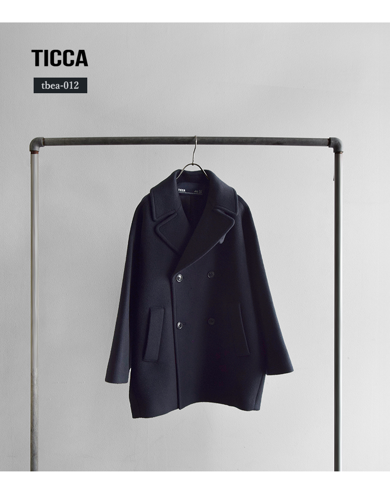TICCA(ティッカ)ウールカシミヤプレミアムピーコートtbea-012