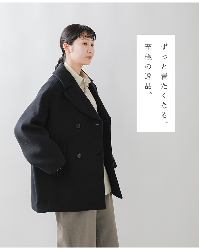 TICCA(ティッカ)ウールカシミヤプレミアムピーコートtbea-012