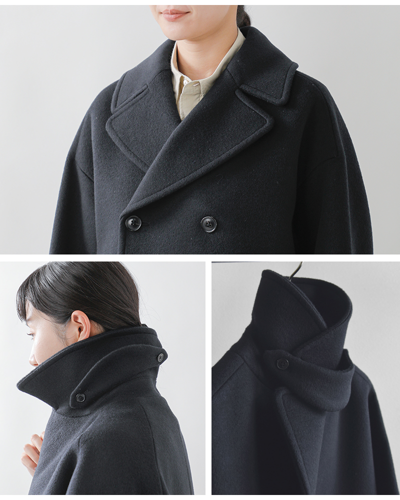 TICCA(ティッカ)ウールカシミヤプレミアムピーコートtbea-012