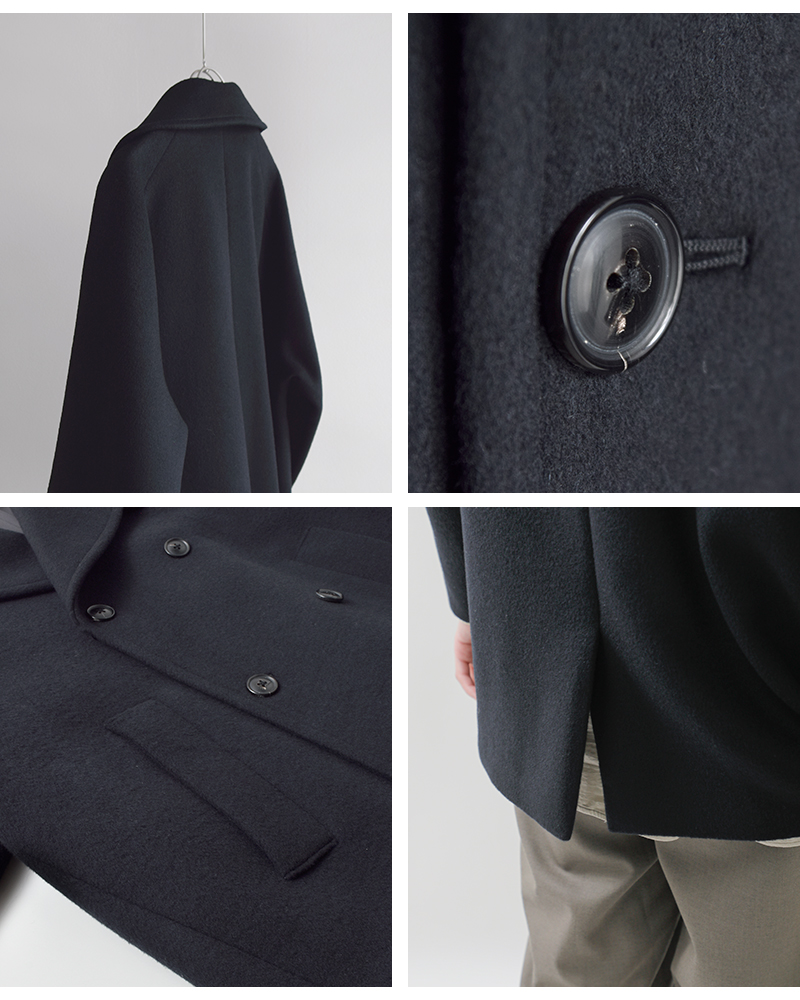 TICCA(ティッカ)ウールカシミヤプレミアムピーコートtbea-012