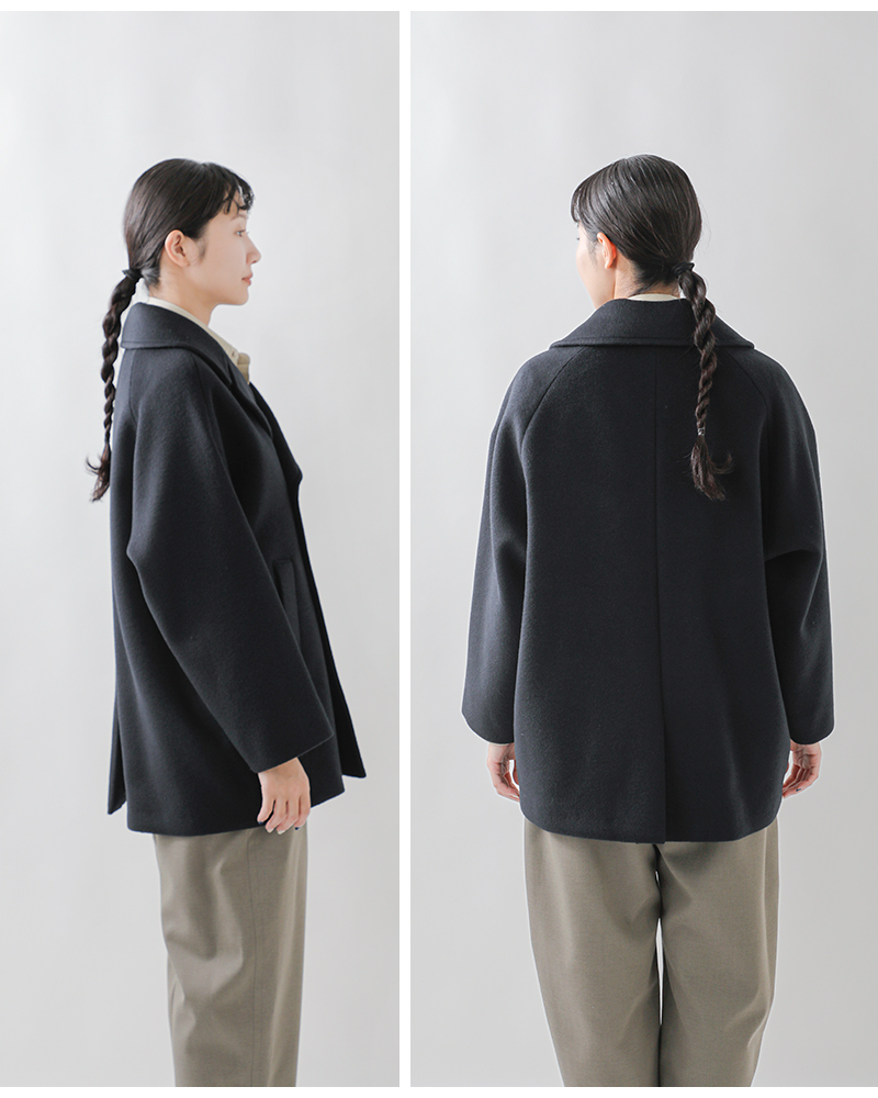 TICCA(ティッカ)ウールカシミヤプレミアムピーコートtbea-012