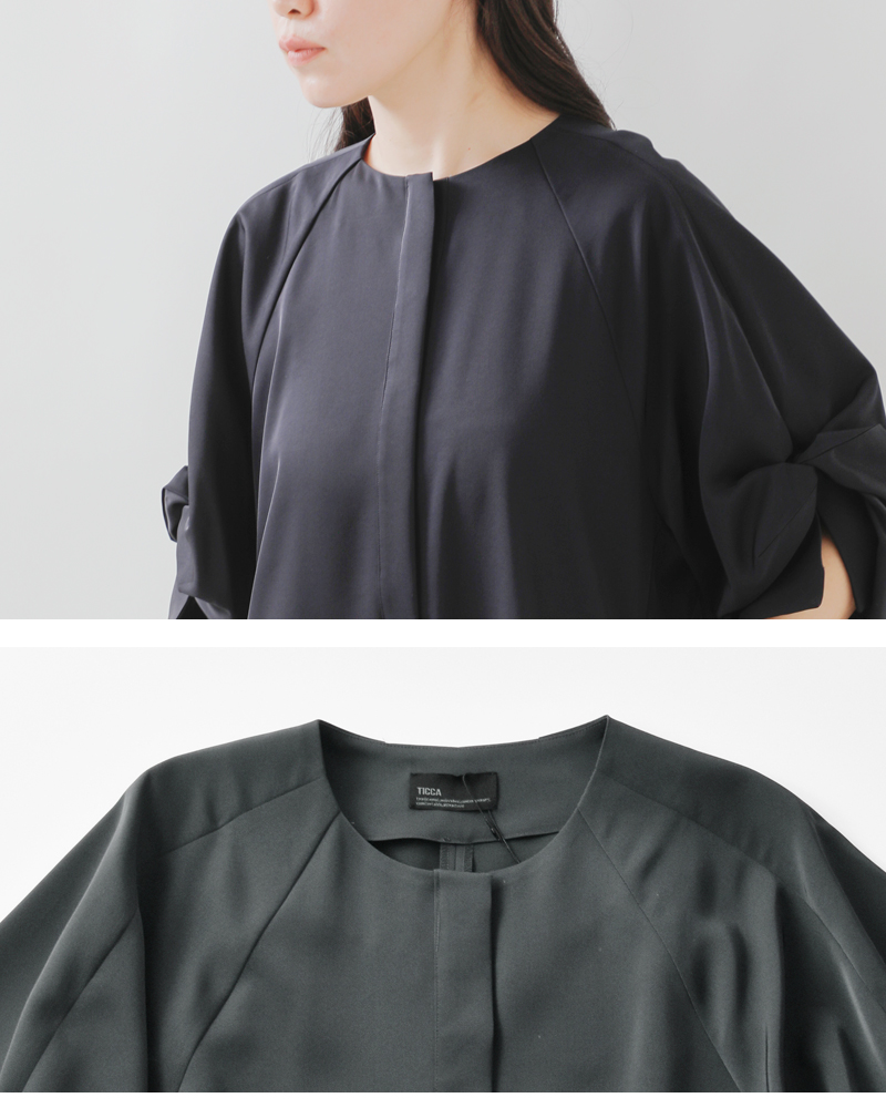 TICCA(ティッカ)ツイストスリーブドレスtbea-191