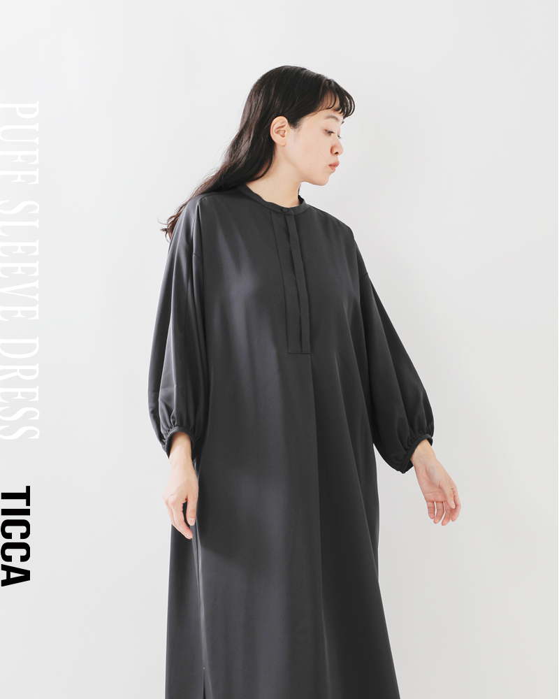 TICCA(ティッカ)パフスリーブドレスtbea-192