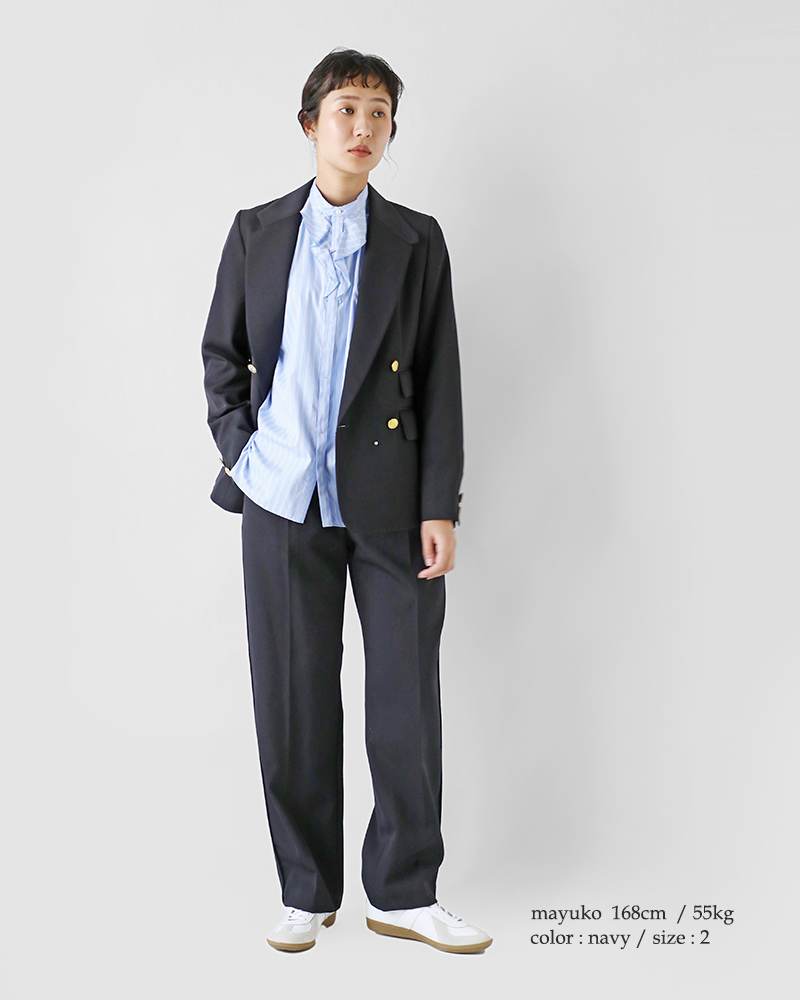 TICCA(ティッカ)ウールサージダブルジャケットtbea-221