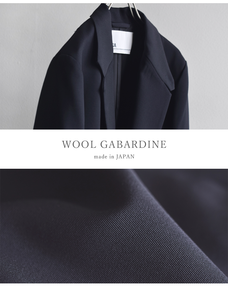 TICCA(ティッカ)ウールサージダブルジャケットtbea-221