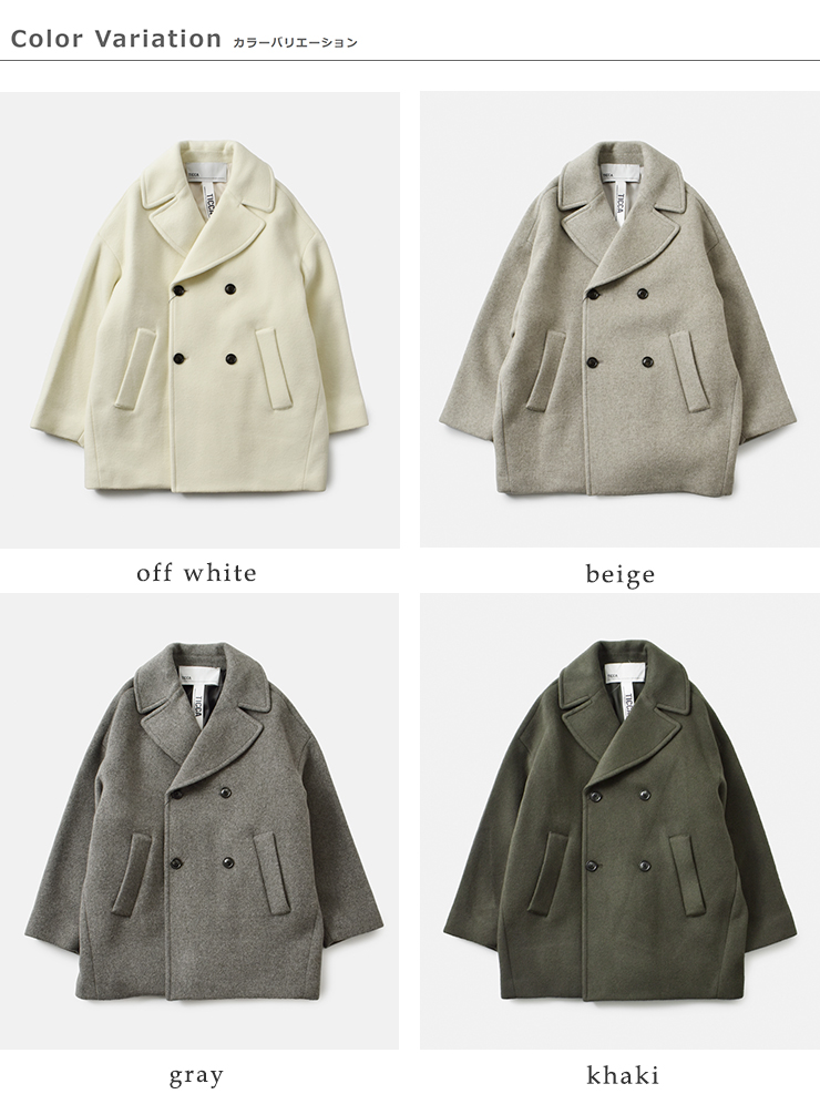 TICCA(ティッカ)ウールピーコートtbea-242