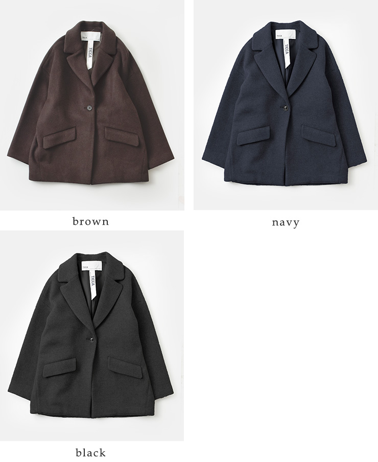 TICCAウール ジャケット コート tbea-243