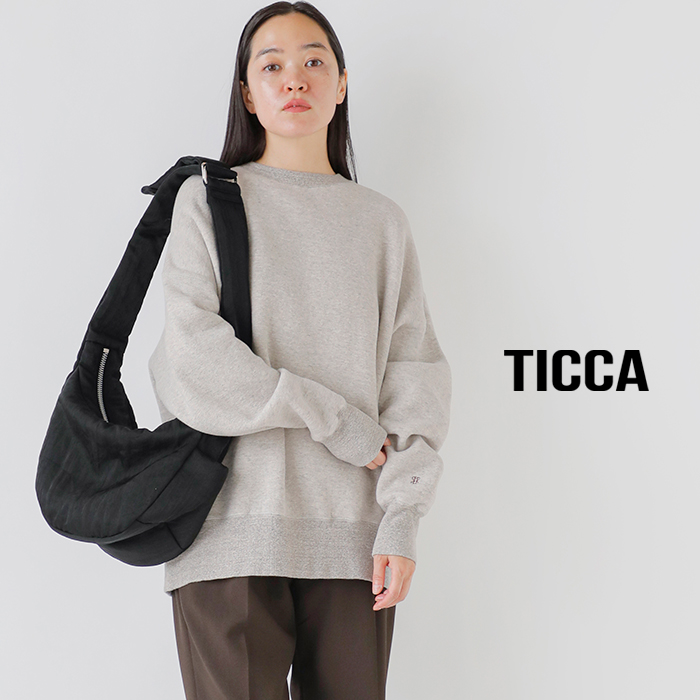 TICCA ティッカ コットン ダウニー 裏毛 プルオーバー UNI tbea
