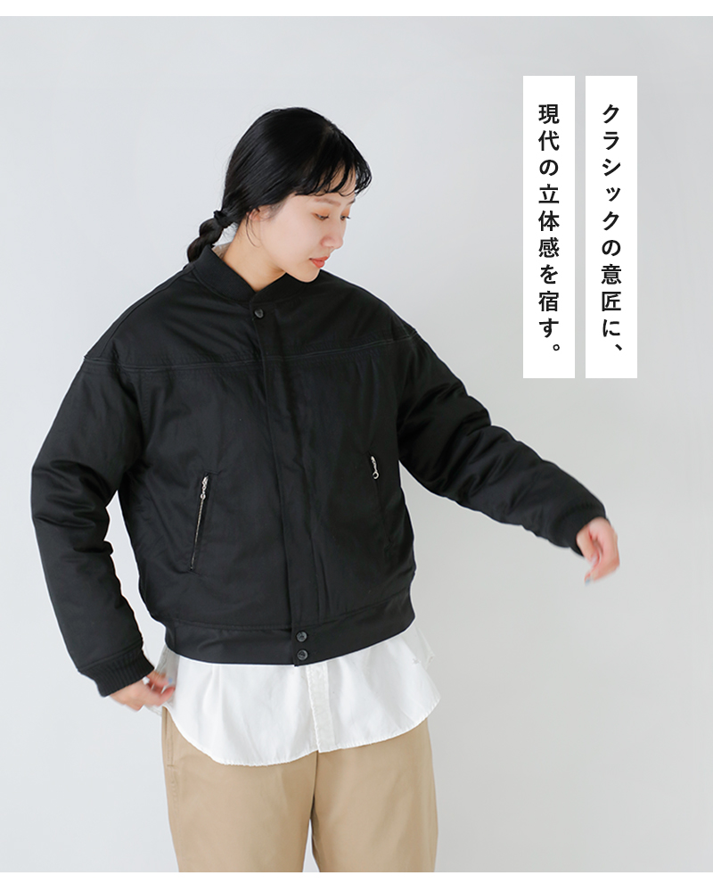 TOWN CRAFT(タウンクラフト)サーモライトブラックダービージャケットtc25f002