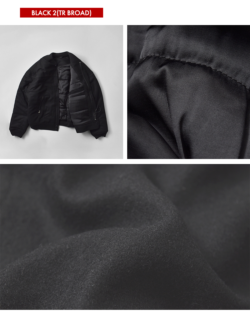 TOWN CRAFT(タウンクラフト)サーモライトブラックダービージャケットtc25f002