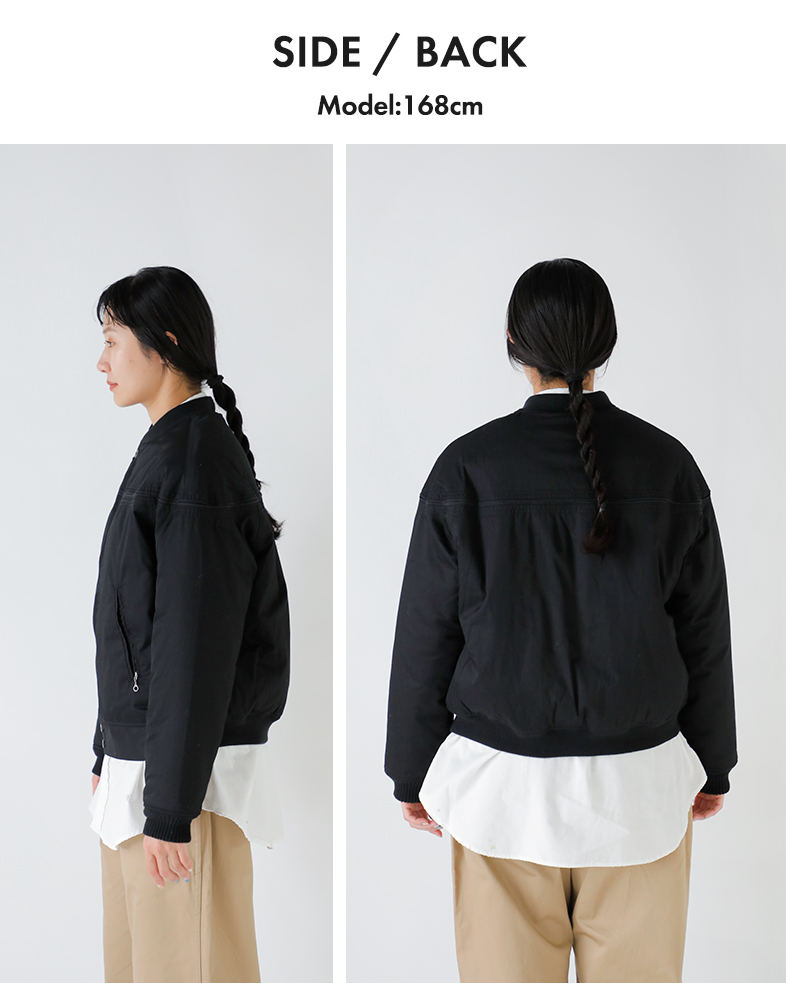 TOWN CRAFT(タウンクラフト)サーモライトブラックダービージャケットtc25f002