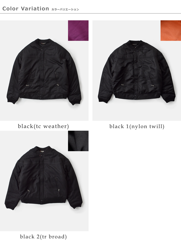 TOWN CRAFT(タウンクラフト)サーモライトブラックダービージャケットtc25f002