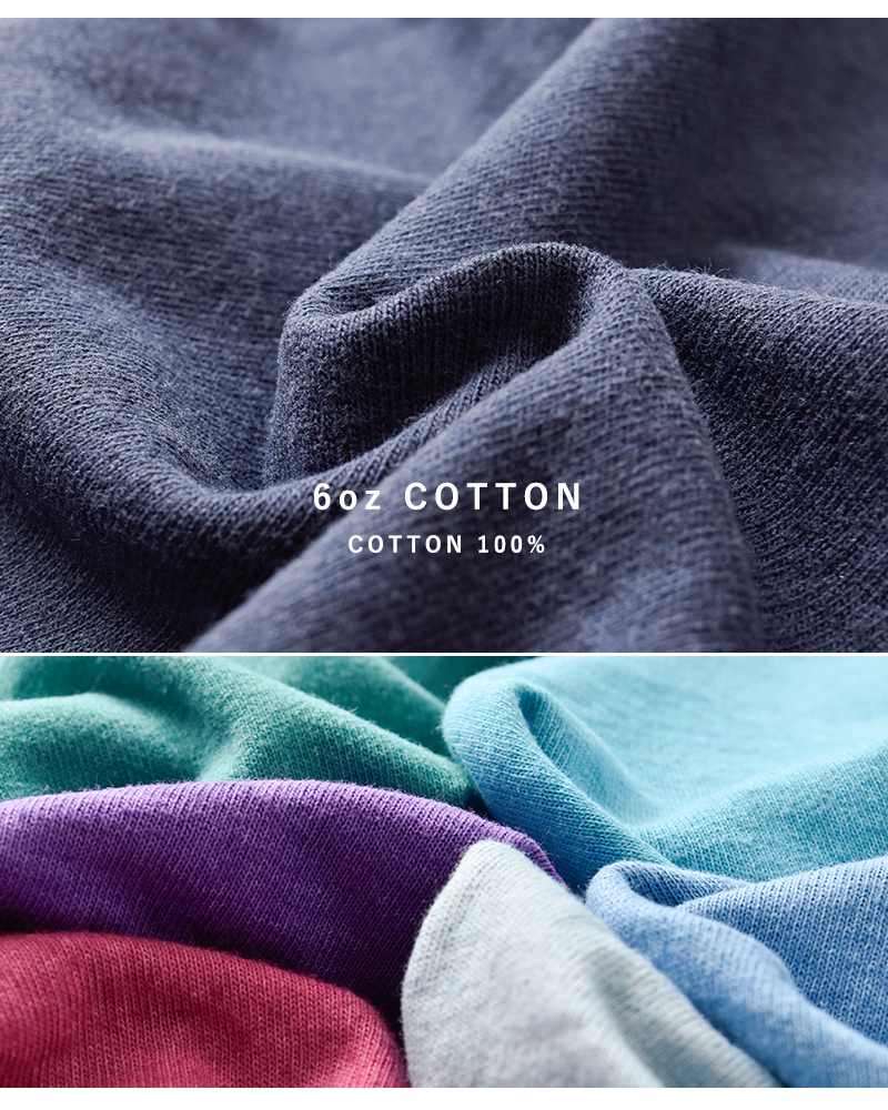 TOWN CRAFT(タウンクラフト)コットン90sピグメントロングスリーブTシャツtc25f019