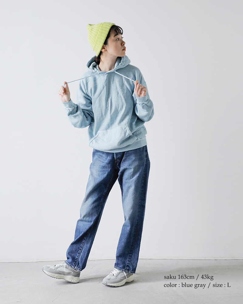 TOWN CRAFT(タウンクラフト)フリース90sピグメントプルフーディーtc25f021