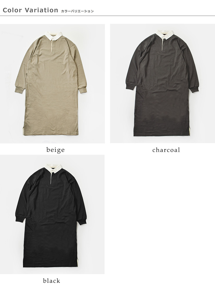 TRIPLE CROWN(トリプルクラウン)コットンラガーポロワンピースtcmd-062