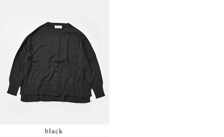 tumugu(ツムグ)コットンランダムリブニットカーディガンtk21302b