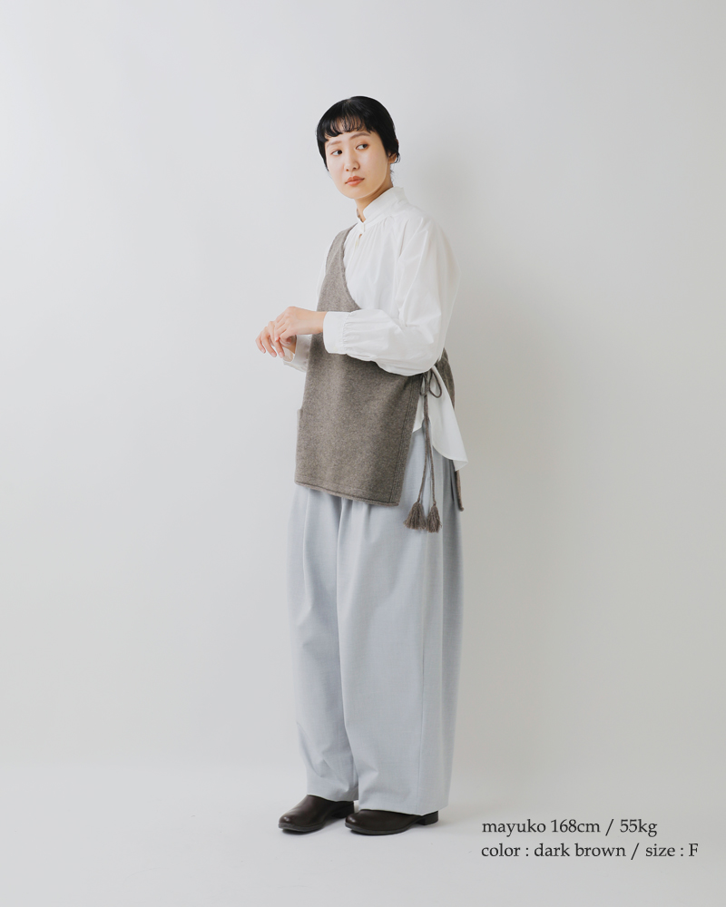 tumugu(ツムグ)ふわふわウール2wayビスチェtk25310