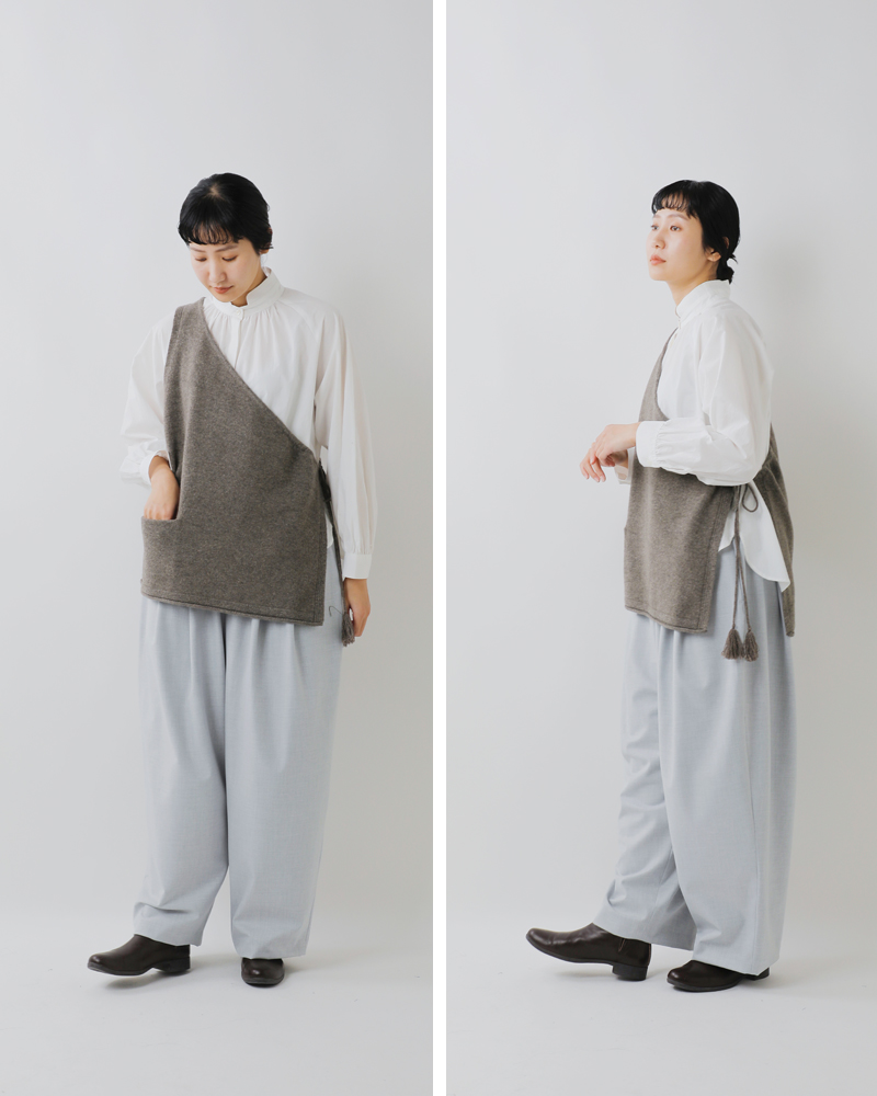 tumugu(ツムグ)ふわふわウール2wayビスチェtk25310