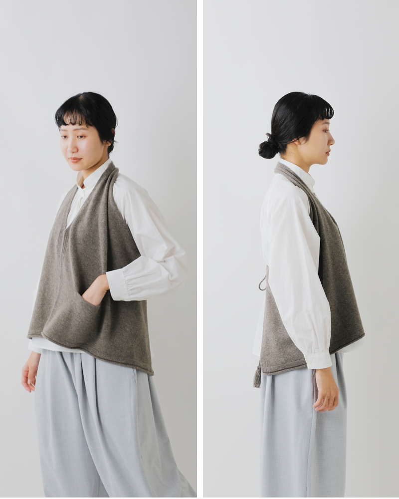 tumugu(ツムグ)ふわふわウール2wayビスチェtk25310