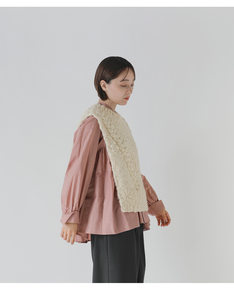 the last flower of the afternoonE[ jbg xXg ga Knitted vesth tlf-126-hkn001