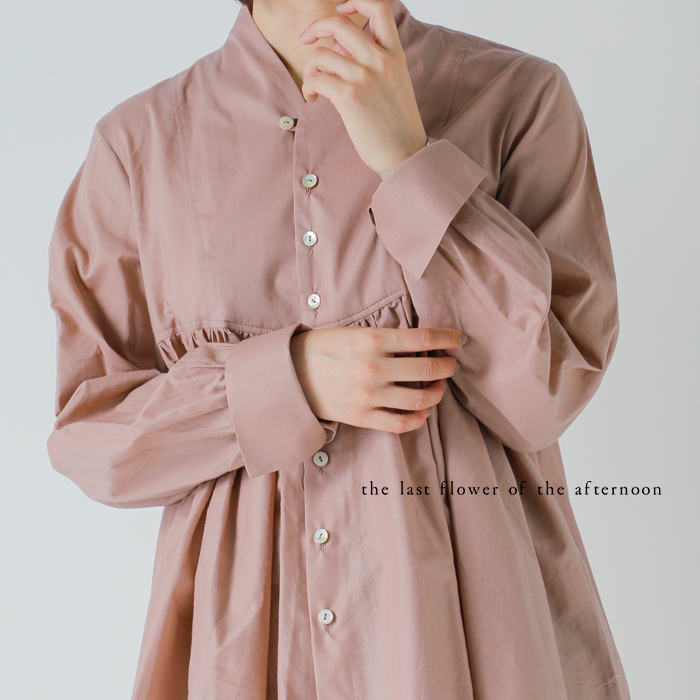the last flower of the afternoonRbg t@llbN Vc gÎ̌ Funnel neck shirth tlf-126-sh003-la