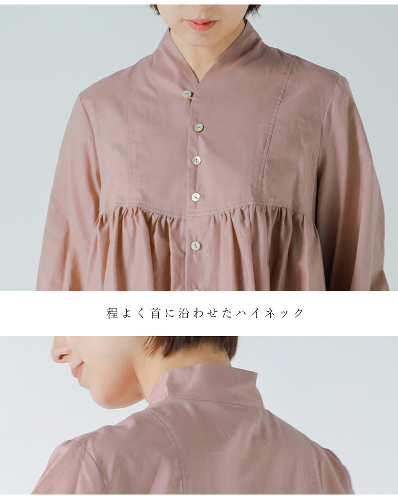 the last flower of the afternoonRbg t@llbN Vc gÎ̌ Funnel neck shirth tlf-126-sh003-la