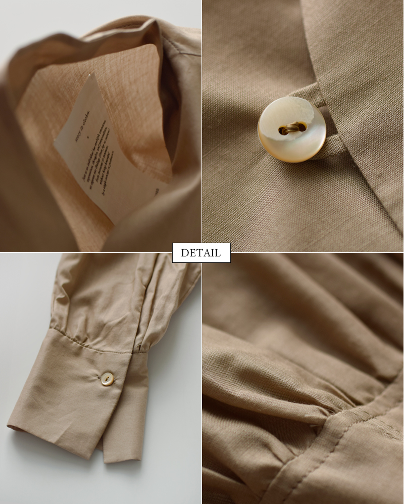 the last flower of the afternoonRbg t@llbN Vc gÎ̌ Funnel neck shirth tlf-126-sh003-la