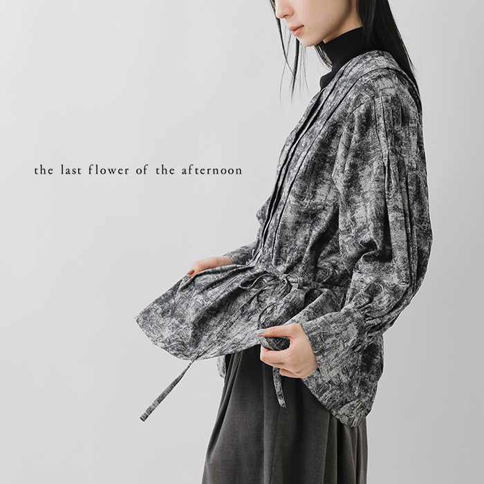 the last flower of the afternoon(Xgt[IuWAt^k[)Rbg^bNuEXgFTuckedblousehtlf-126-sh010-dgj