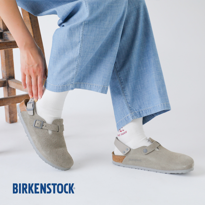 BIRKENSTOCK(ビルケンシュトックトキオスエードレザーバックストラップナローサンダル“TokioIISuede”tokio