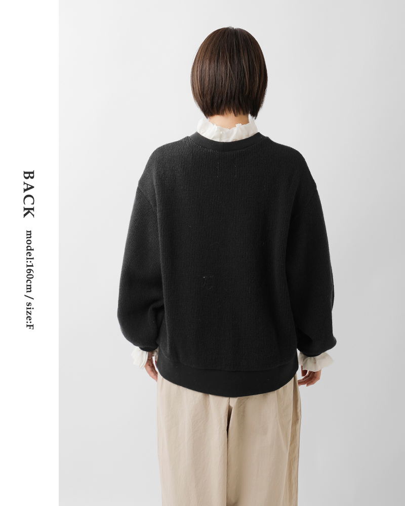 MAGALI(マガリ)クォーターニットフリルプルオーバーtp15