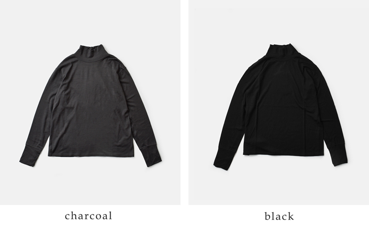 tissu(ティシュ)ウォッシャブルウール天竺タートルネックプルオーバーts233ct091